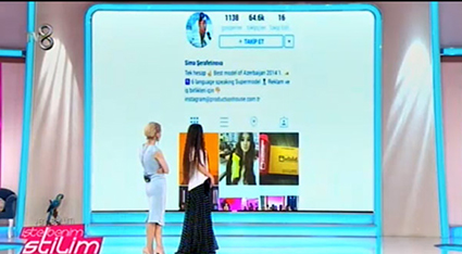 Sima Şerafettinova'nın Instagram skandalı