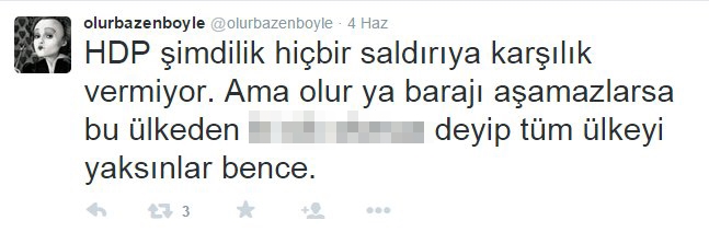 PKK'lılar HDP'ye oy veren avukatın aracını yaktı