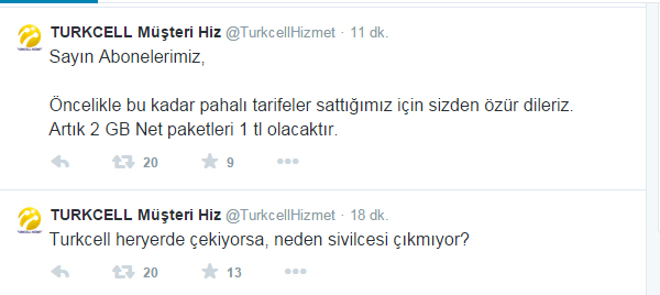 Turkcell Müşteri Hizmetleri Twitter hesabı bakın neden hacklendi!