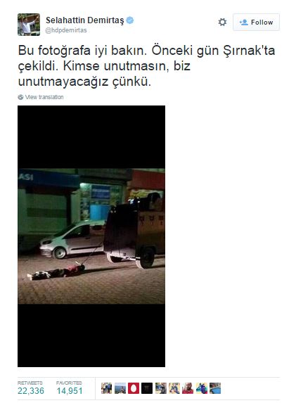 Demirtaş'a tepki yağdı! 'Bu çocuğu da unutma Selahattin'