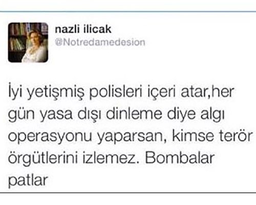 Ilıcak'tan 'pes' dedirten Sultanahmet tweeti! Ilıcak'tan 'pes' dedirten Sultanahmet tweeti!