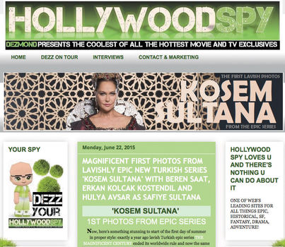 Hülya Avşar dünya basınında