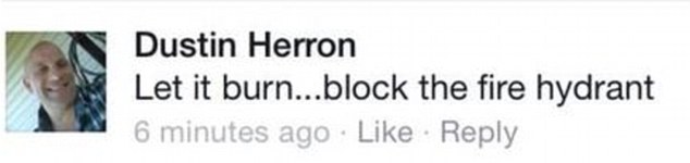 İslam enstitüsü yanarken 'Bırakın yansın' diye tweet attı İslam enstitüsü yanarken 'Bırakın yansın' diye tweet attı