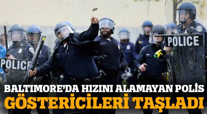 Baltimore'da kriz büyüyor