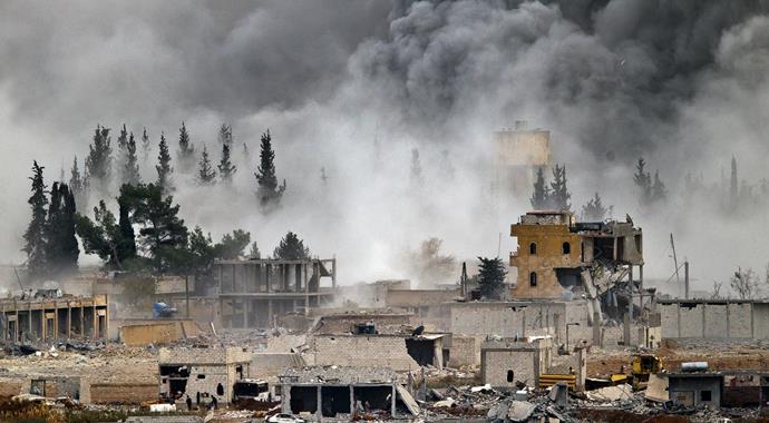 Ölü sayısı bini aştı, IŞİD yine de Kobani'den vazgeçmiyor Ölü sayısı bini aştı, IŞİD yine de Kobani'den vazgeçmiyor