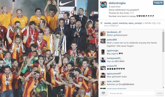 Drogba'dan Galatasaray mesajı!