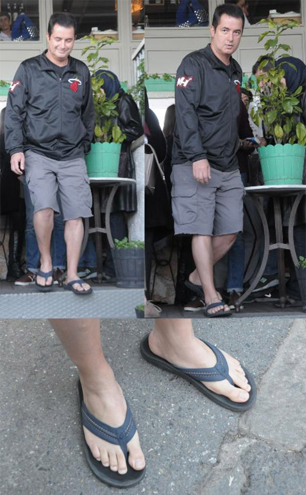 Acun Ilıcalı, terliklerinden vazgeçmiyor