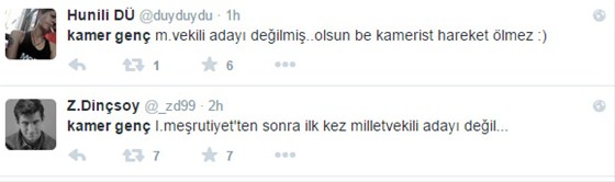 Kamer Genç aday olamıyor!