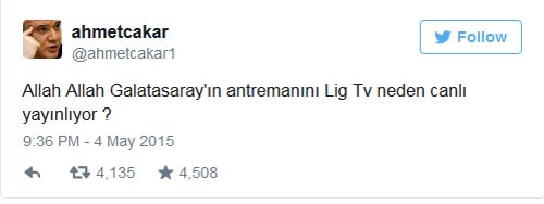 Ahmet Çakar öyle bir tweet attı ki! ' Galatasaray....' Ahmet Çakar öyle bir tweet attı ki! ' Galatasaray....'