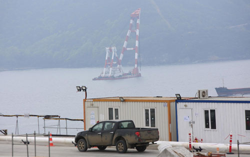 3.Boğaz köprüsünde iki yaka birleşti