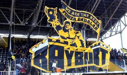 Fenerbahçelileri kızdıran koreografi Fenerbahçelileri kızdıran koreografi