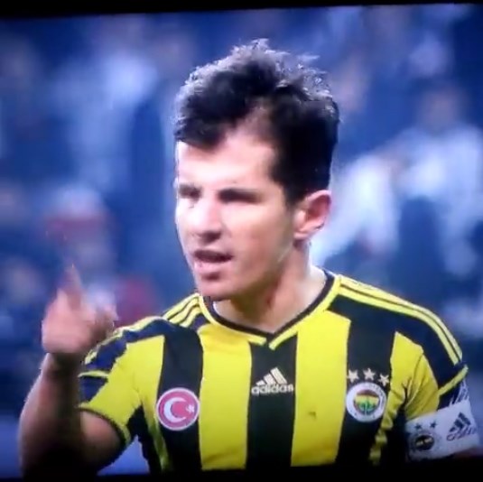 Emre Belözoğlu derbide Bilic'e küfür etti