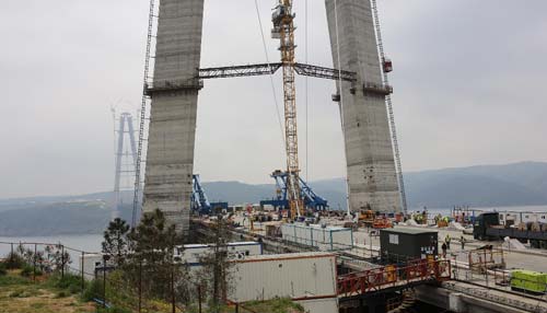3.Boğaz köprüsünde iki yaka birleşti