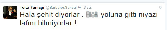 Barbaros Şansal'dan şehitler için skandal sözler Barbaros Şansal'dan şehitler için skandal sözler