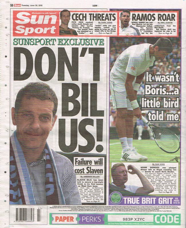 Bilic'i korkutan açıklama: 'Eğer başarısız olursan...'