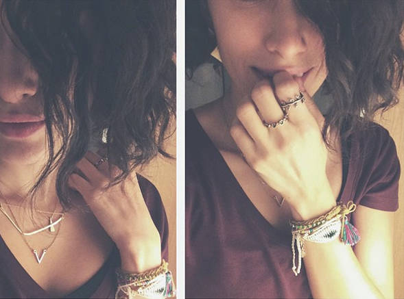 İşte Hande Doğandemir'in yeni imajı İşte Hande Doğandemir'in yeni imajı