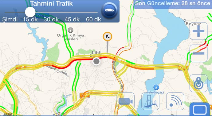 İBB Cep Trafik daha fazla akıllandı
