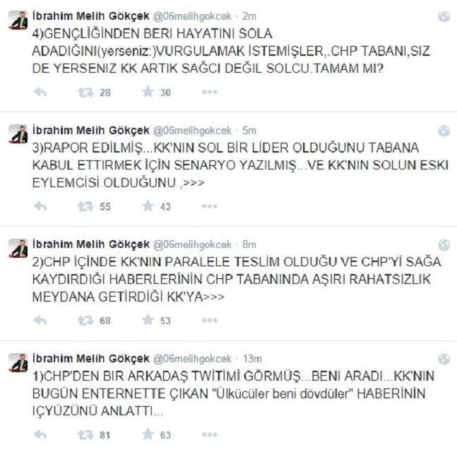 Gökçek yine yaptı yapacağını!