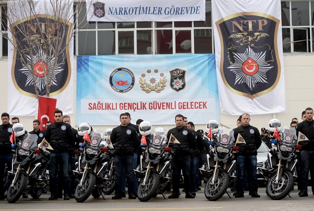 "Narkotim" polisleri göreve başladı
