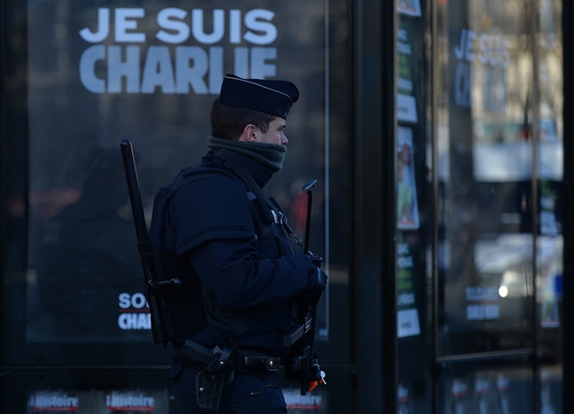 Paris'te Cumhuriyet Yürüyüşü Paris'te Cumhuriyet Yürüyüşü