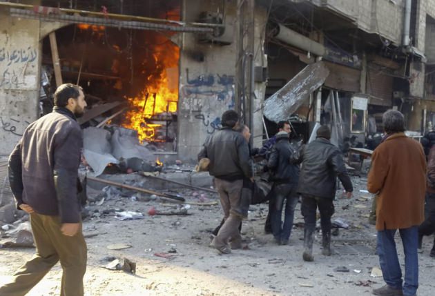 Pazar yerine saldırı: 60 ölü