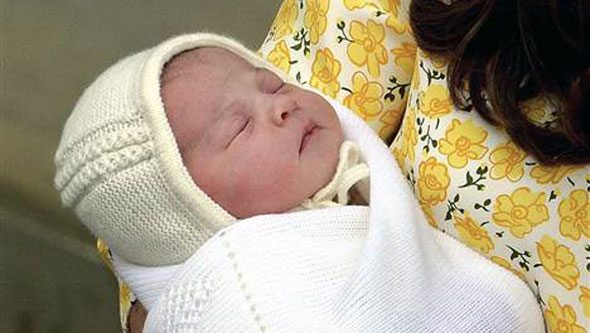 Dünyanın beklediği bebek yüzünü gösterdi Dünyanın beklediği bebek yüzünü gösterdi