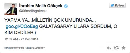Saray'a gittiler diye Galatasaray'ı bıraktı, dalga konusu oldu