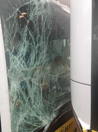 Ayvansaray'da metrobüs kazası