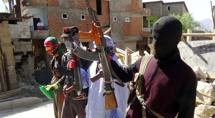 Hakkari'de panik anları!