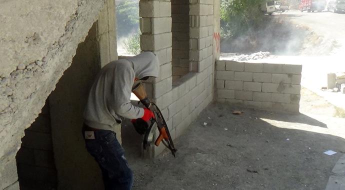 Hakkari'de panik anları!