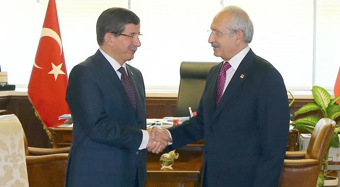 Davutoğlu-Kılıçdaroğlu görüşmesi sona erdi