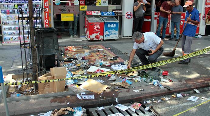 Malatya'da korkutan patlama Malatya'da korkutan patlama