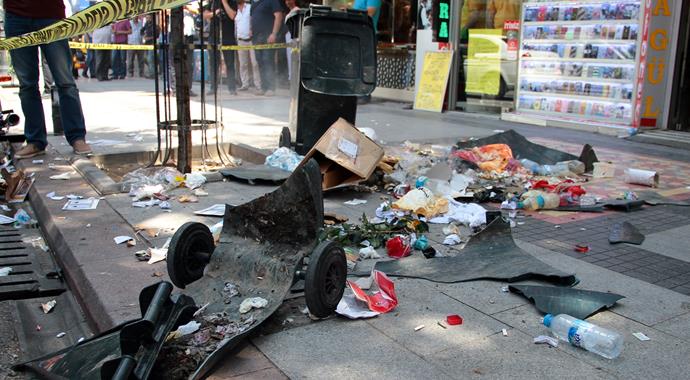 Malatya'da korkutan patlama Malatya'da korkutan patlama