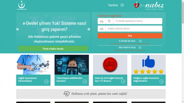 50 günde 1 milyon kişi e-Nabız kaydı oluşturdu 50 günde 1 milyon kişi e-Nabız kaydı oluşturdu