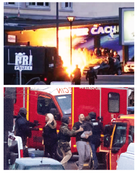 Paris'te kanlı 2 operasyon Paris'te kanlı 2 operasyon