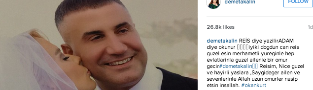 Demet Akalın'dan Sedat Peker'e anlamlı mesaj Demet Akalın'dan Sedat Peker'e anlamlı mesaj