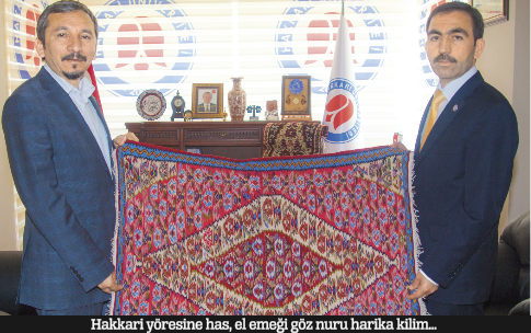 Hakkari Üniversitesi Rektörü Prof. Dr. Ebubekir Ceylan: Mihenk taşıyız Hakkari Üniversitesi Rektörü Prof. Dr. Ebubekir Ceylan: Mihenk taşıyız