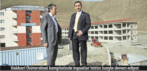 Hakkari Üniversitesi Rektörü Prof. Dr. Ebubekir Ceylan: Mihenk taşıyız Hakkari Üniversitesi Rektörü Prof. Dr. Ebubekir Ceylan: Mihenk taşıyız