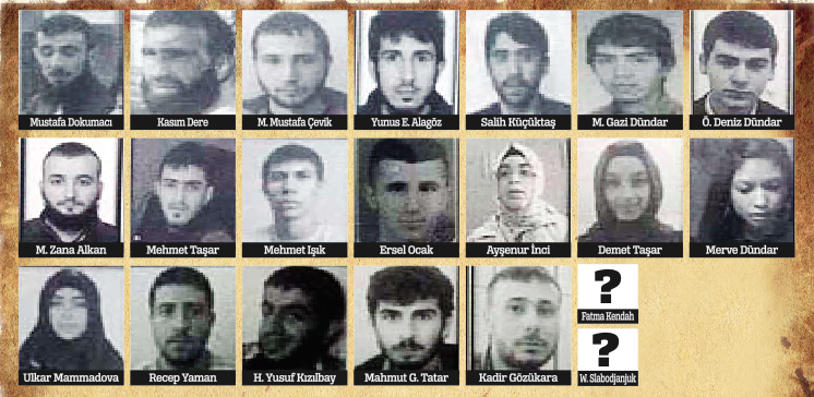 IŞİD'in 21 bombacısı Türkiye'de