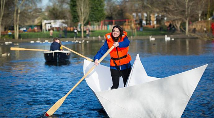Origamiye başka bir boyut katıldı Origamiye başka bir boyut katıldı