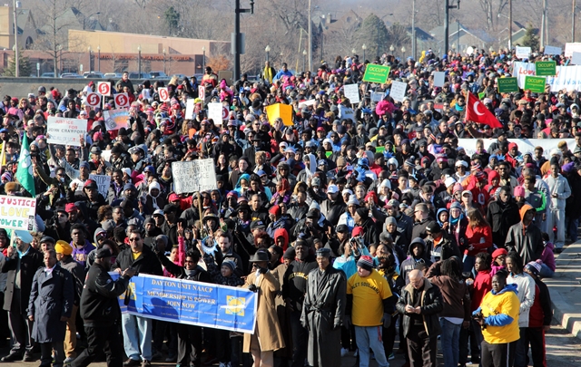 Obama'nın gitmediği yürüyüşe Türkler gitti! Obama'nın gitmediği yürüyüşe Türkler gitti!