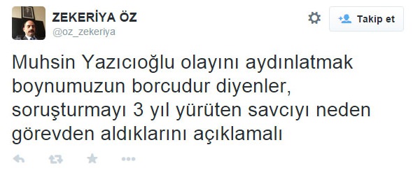 Zekeriya Öz yine alay konusu oldu Zekeriya Öz yine alay konusu oldu