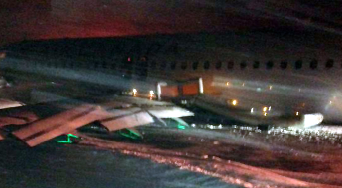 Air Canada uçağında korkunç anlar! Air Canada uçağında korkunç anlar!