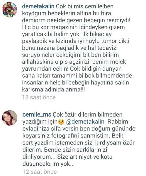 Demet Akalın'ın kızı Hira'da iyi huylu tümör çıktı!