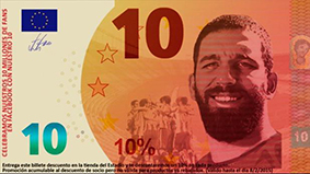 Atletico Madrid'den Arda'lı banknot Atletico Madrid'den Arda'lı banknot