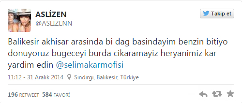 Aslızen Twitter'dan yardım istedi: Donarak öleceğiz... Aslızen Twitter'dan yardım istedi: Donarak öleceğiz...