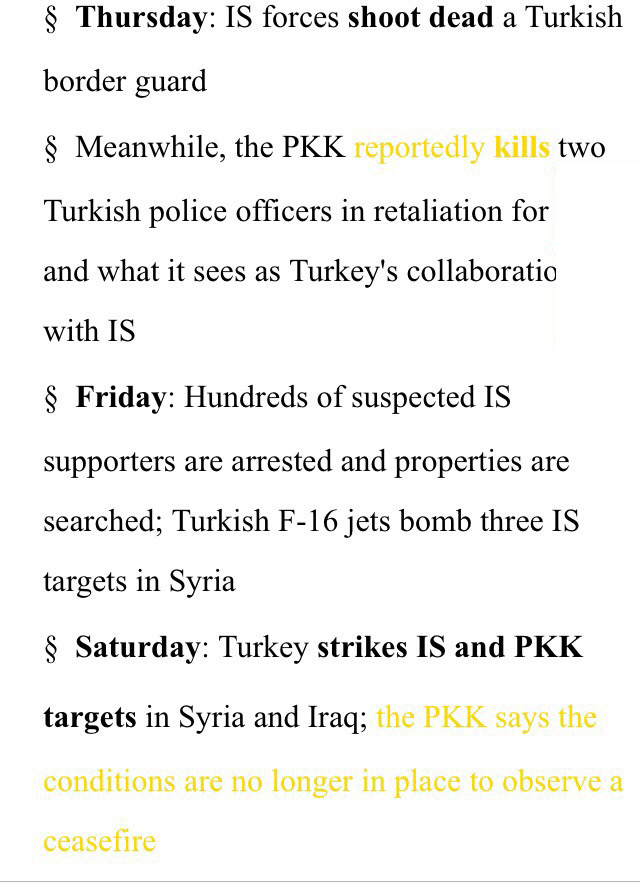 BBC'nin PKK'yı aklamak için kullandığı haber dili BBC'nin PKK'yı aklamak için kullandığı haber dili