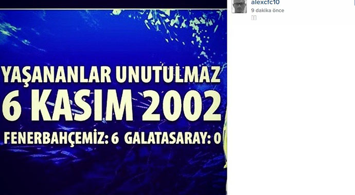 Alex'den 6 Kasım mesajı