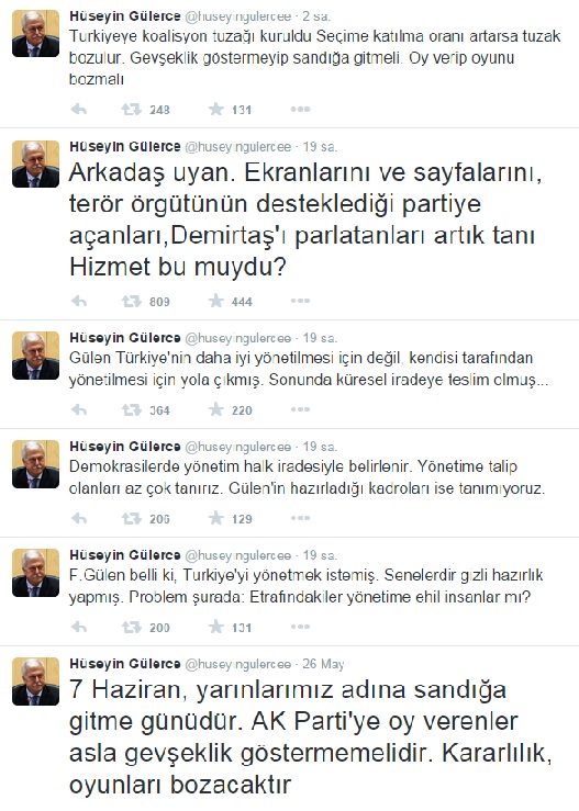 Hüseyin Gülerce'den Cemaat tabanına çağrı, 'Hizmet bu muydu?'