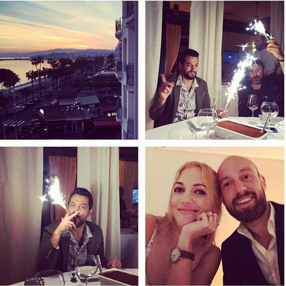 Meryem Uzerli ve Murat Yıldırım Cannes'ta buluştu Meryem Uzerli ve Murat Yıldırım Cannes'ta buluştu